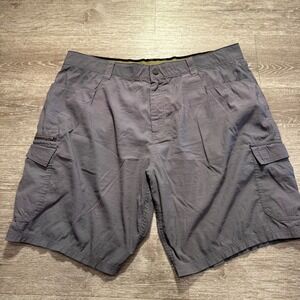 Orvis Shorts Mens 40 Gray Cargo Tech  10"‎ Stretch Performance Utility Outdoor